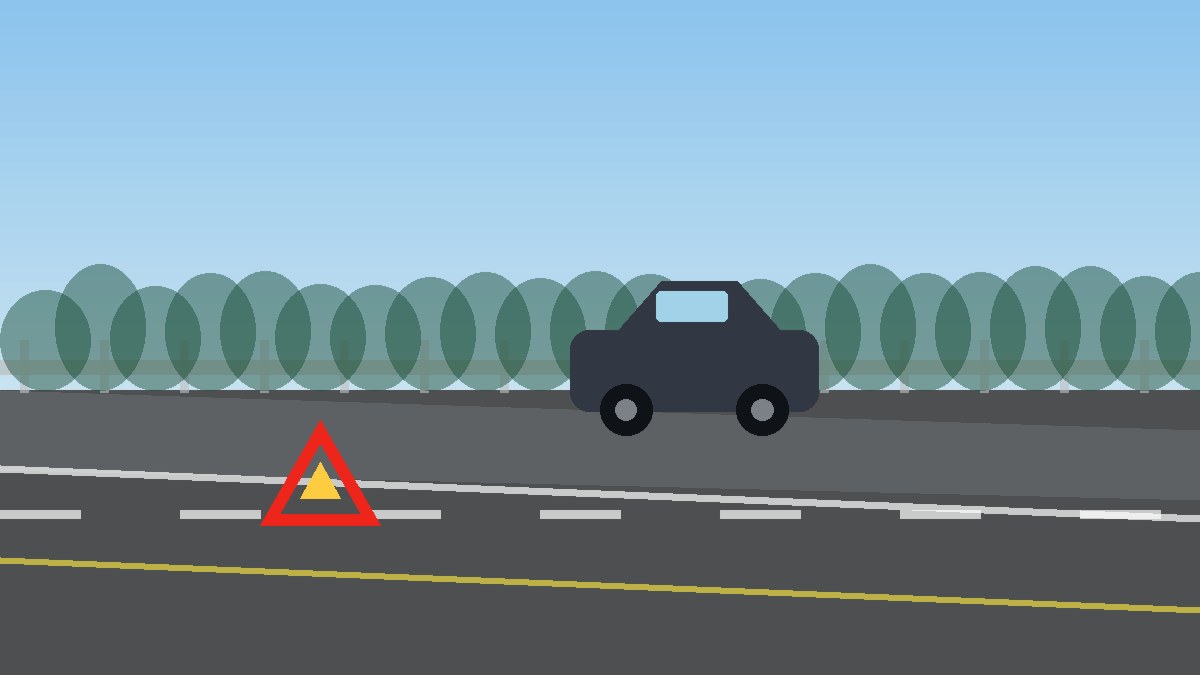 保定道路故障安全等待现场图